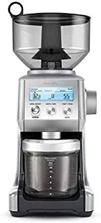 Breville Smart Grinder Pro Coffee Bean Grinder, Brushed Stainless Steel, BCG820BSS