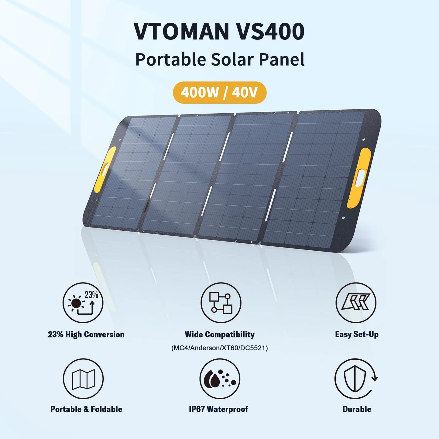 VTOMAN FlashSpeed 1500 Portable Power Station 1548Wh, Recharge 0-100% with 1H, LiFePO4 Power Station with 110V/1500W AC Output/Input, Dual PD100W Port, Solar Generator for Camping Outdoor &#038; Indoor