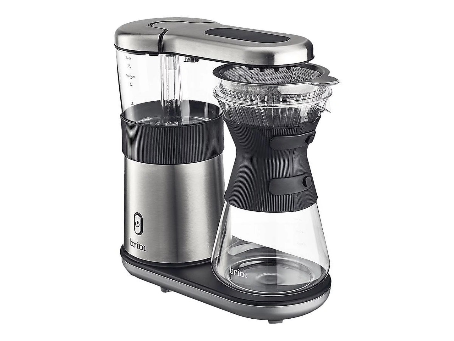 Brim &#8211; 8-Cup Electric Pour Over Coffee Maker &#8211; Stainless Steel