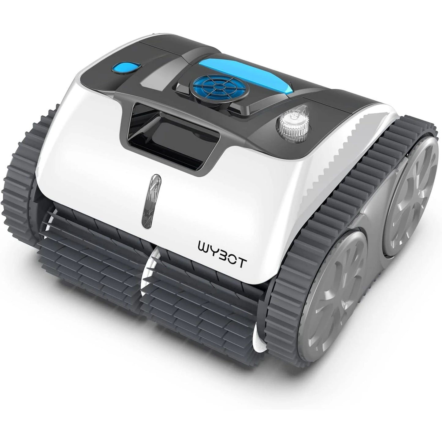 Wybot Robotic Pool Cleaner, Cordless Pool Vacuum with Wall Climbing Function for In Ground Pools up to 60ft in Length