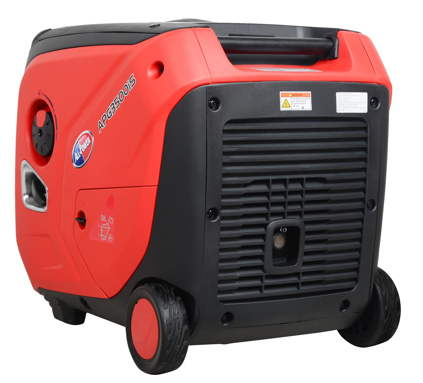 All Power 4500 Watt Inverter Generator, Gas Powered, Parallel Function Ready, APG3500IS