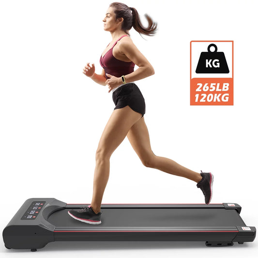 Under Desk Treadmill &#8211; 2.5HP Electric Treadmill Walking Jogging Machine for Home with Remote Control &#8211; 300 lb Capacity