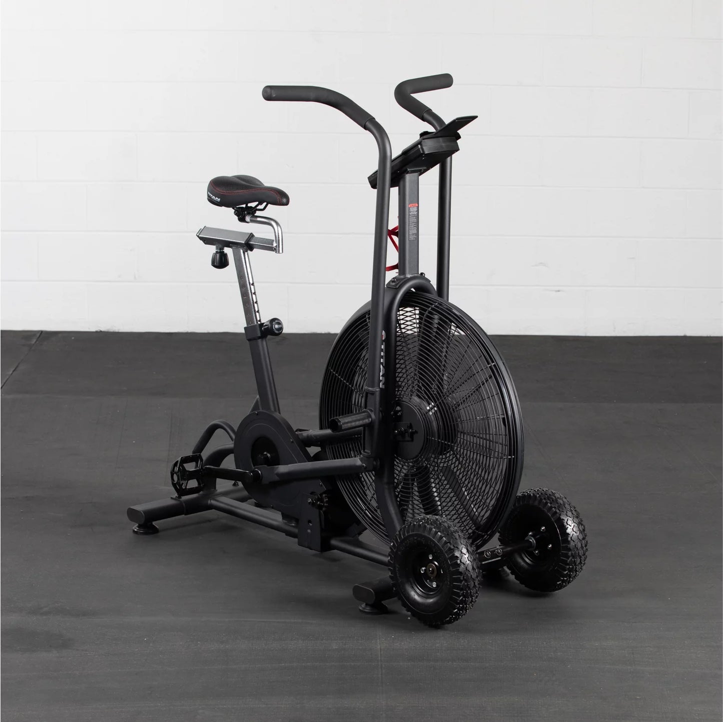 Titan Fitness Fan Bike, Black, 111 LB, Indoor/Outdoor Cycling Exercise Bike with LCD Screen