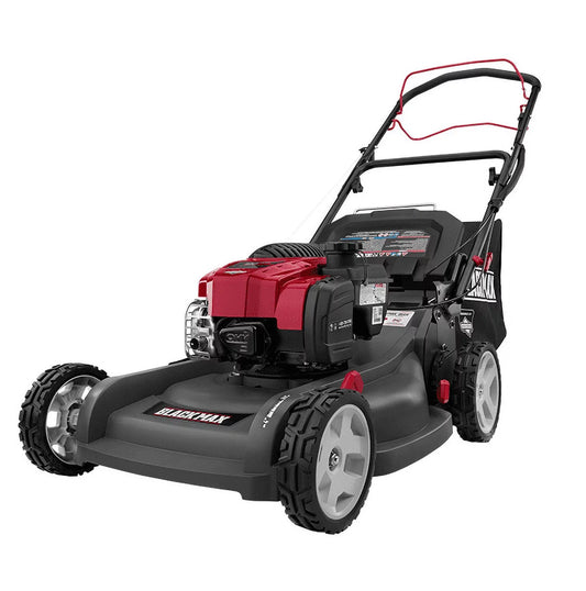 Black Max 21-Inch 150cc Self-Propelled Gas Mower with Briggs &#038; Stratton Engine