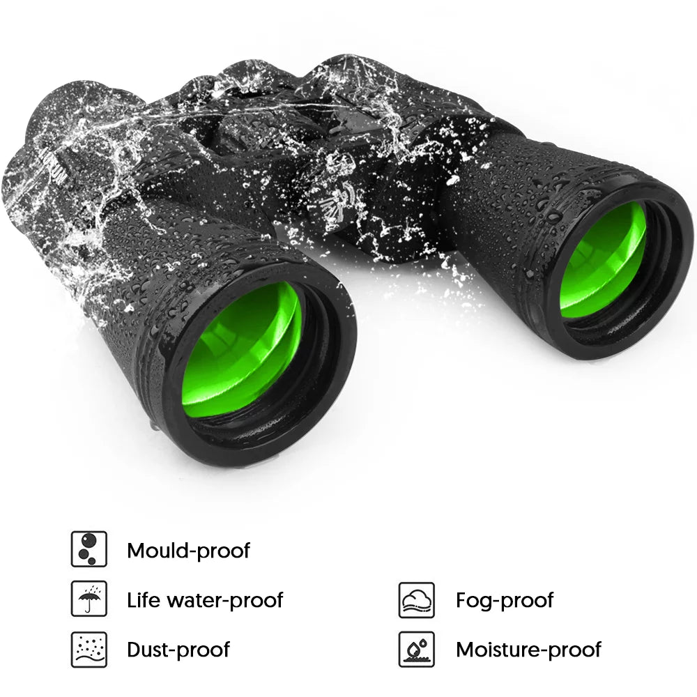 SUGARDAY 20&#215;50 Binoculars for Kids Adults with Clear Low Light Vision Waterproof for Bird Watching Hunting Sightseeing