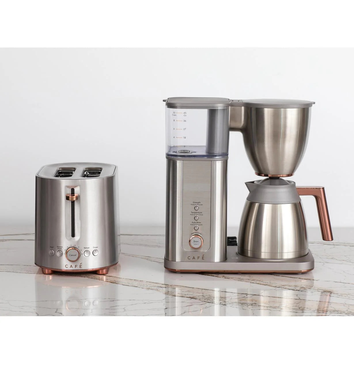 Caf &#8211; Drip 10-Cup Coffee Maker with WiFi &#8211; Brushed Stainless