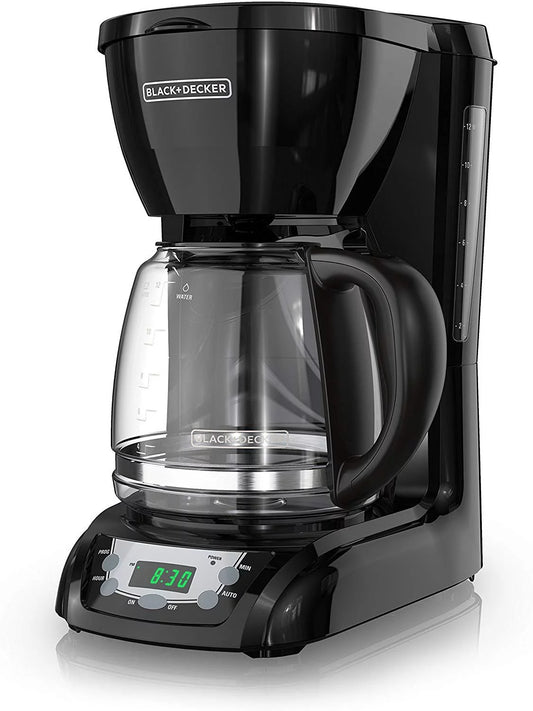 BLACK+DECKER DLX1050B Coffee Maker, 6, Black