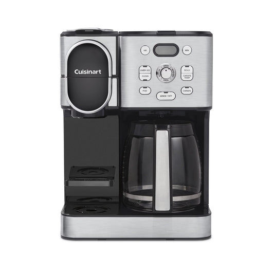 Cuisinart Coffee Center 2-IN-1 Coffeemaker, Stainless Steel, SS-16, New