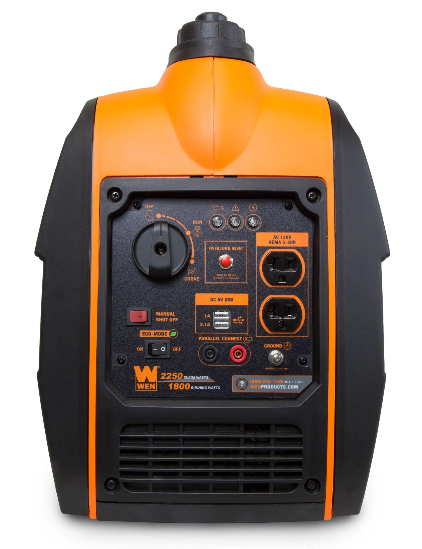 WEN Super Quiet 2250-Watt Portable Inverter Generator with Fuel Shut-off