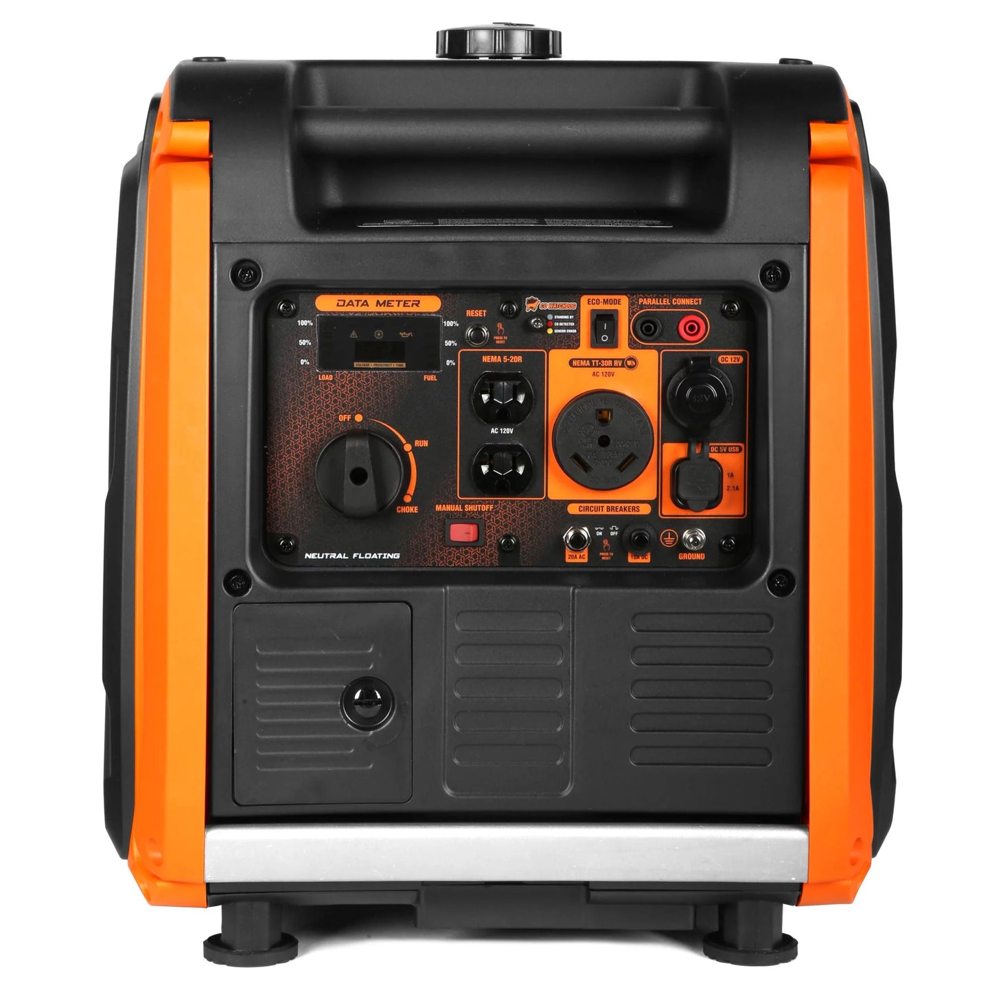 WEN Super Quiet 4500-Watt RV-Ready Portable Inverter Generator with Fuel Shut-Off and CO Watchdog