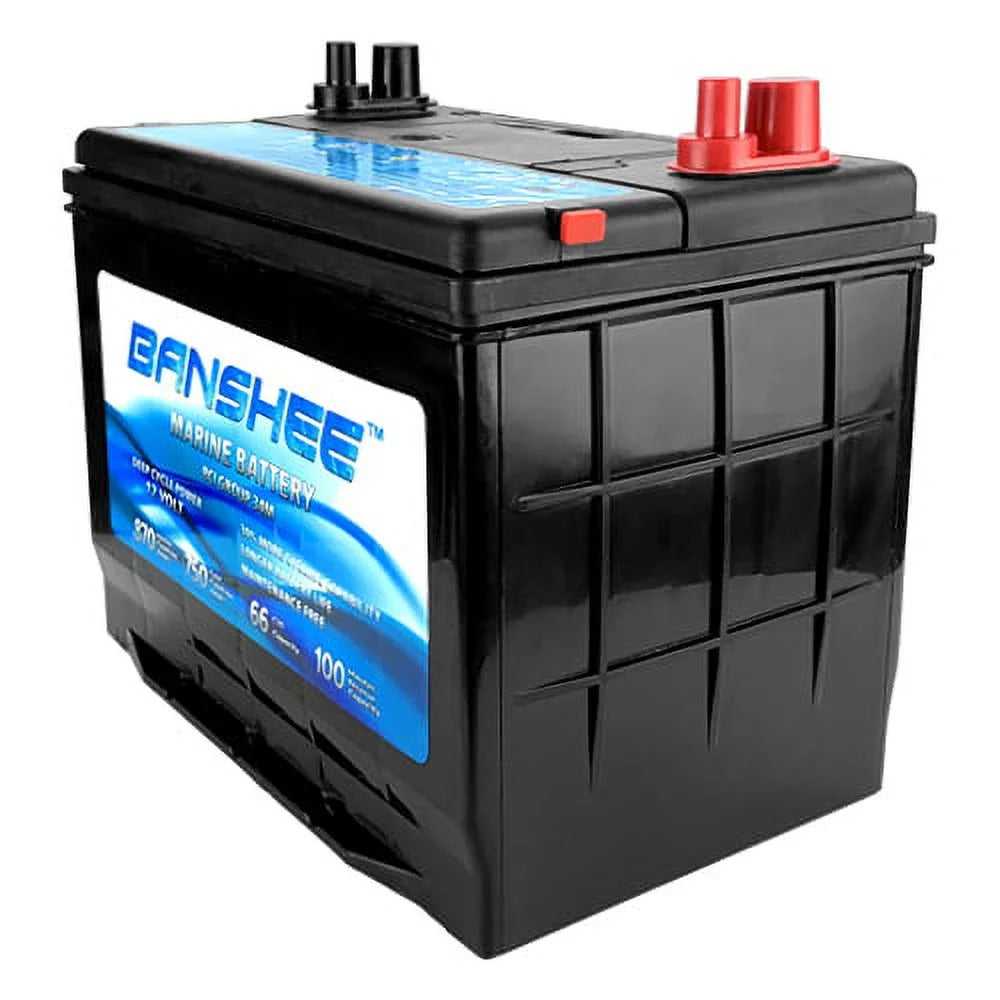 Banshee 34M-Banshee-100 Deep Cycle Battery for Replacement Optima Blue Top &#8211; Group Size 34