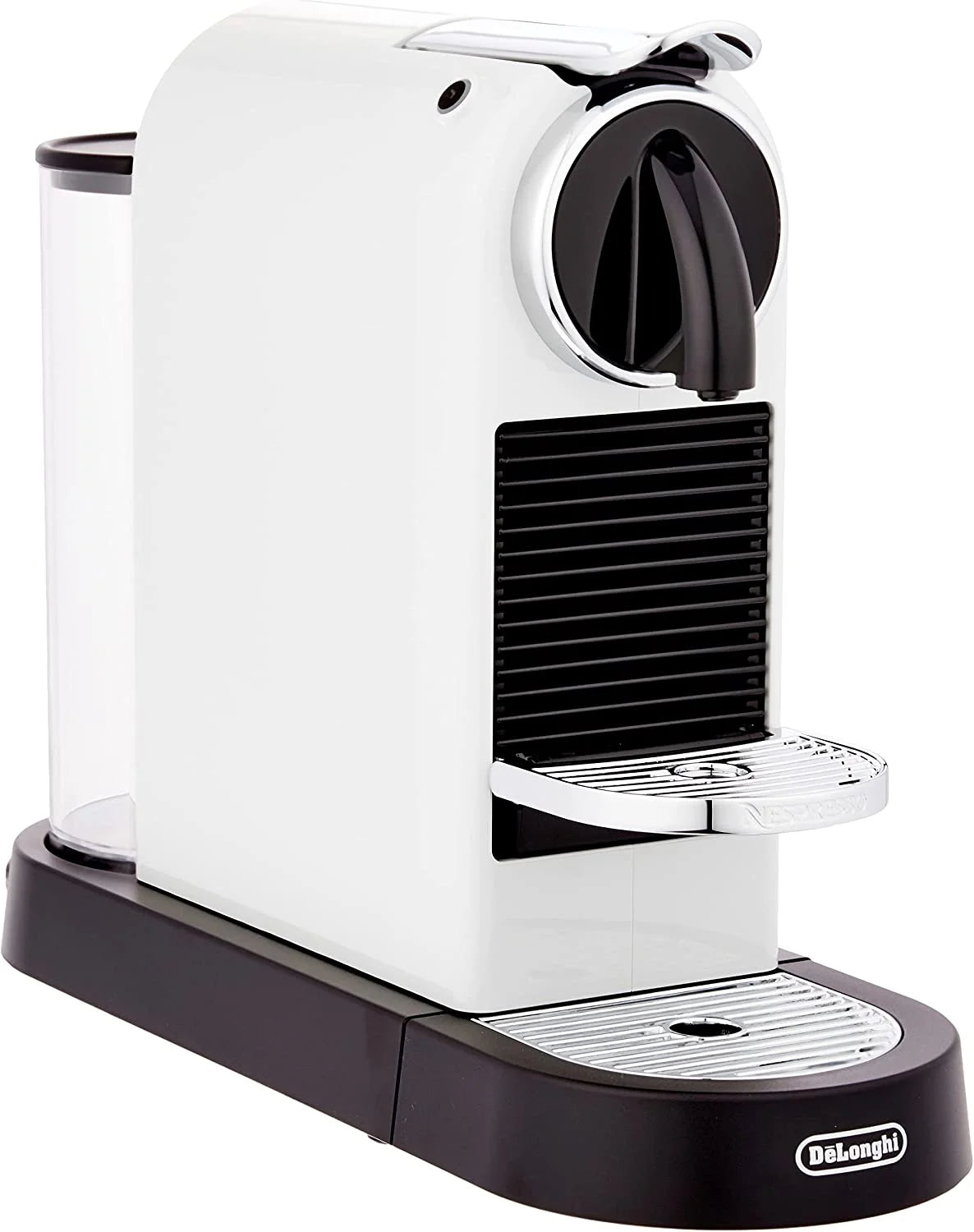 durable Nespresso CitiZ Coffee and Espresso Machine by De&#39;Longhi with Milk Frother  Black