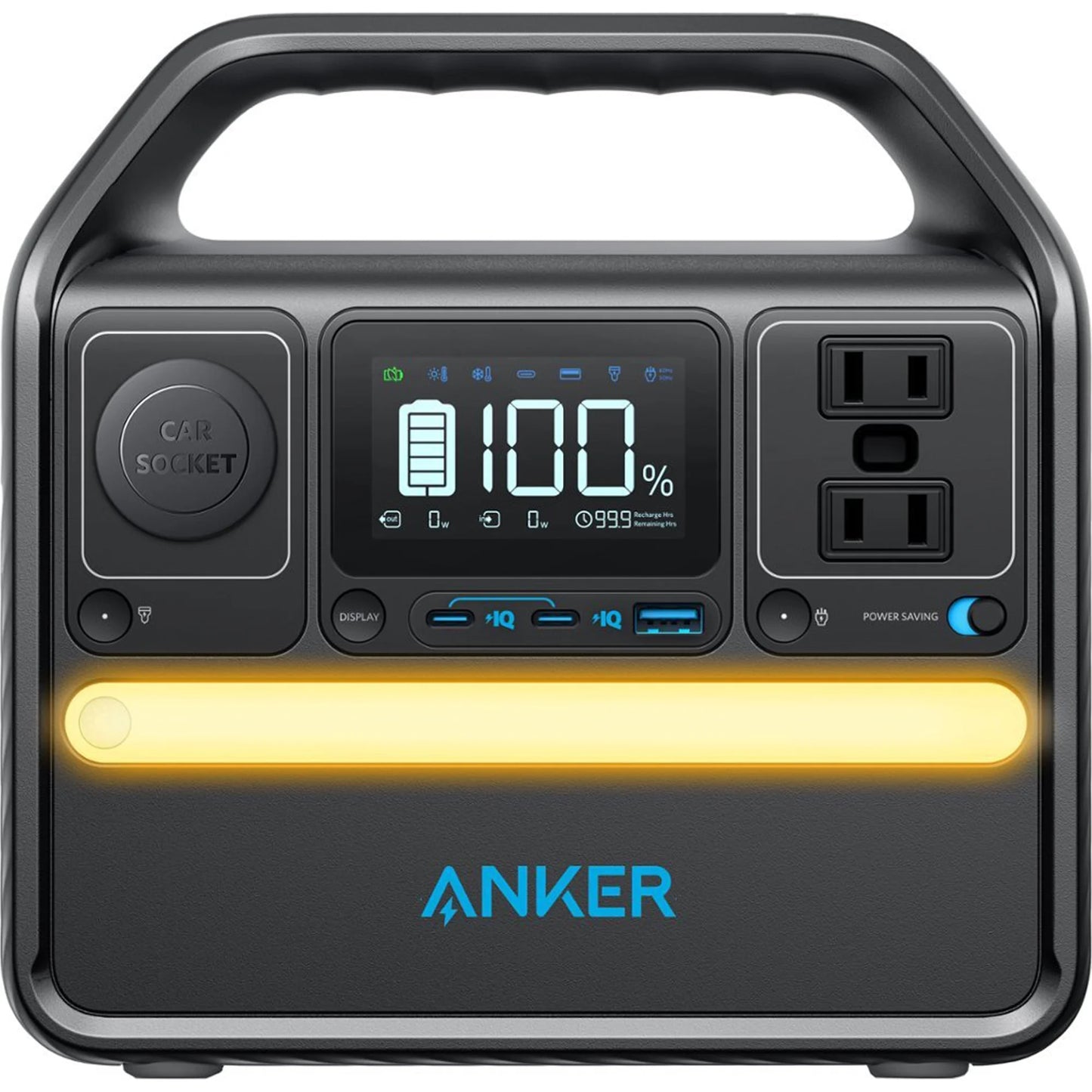 Anker 522 Portable Power Station &#8211; Black