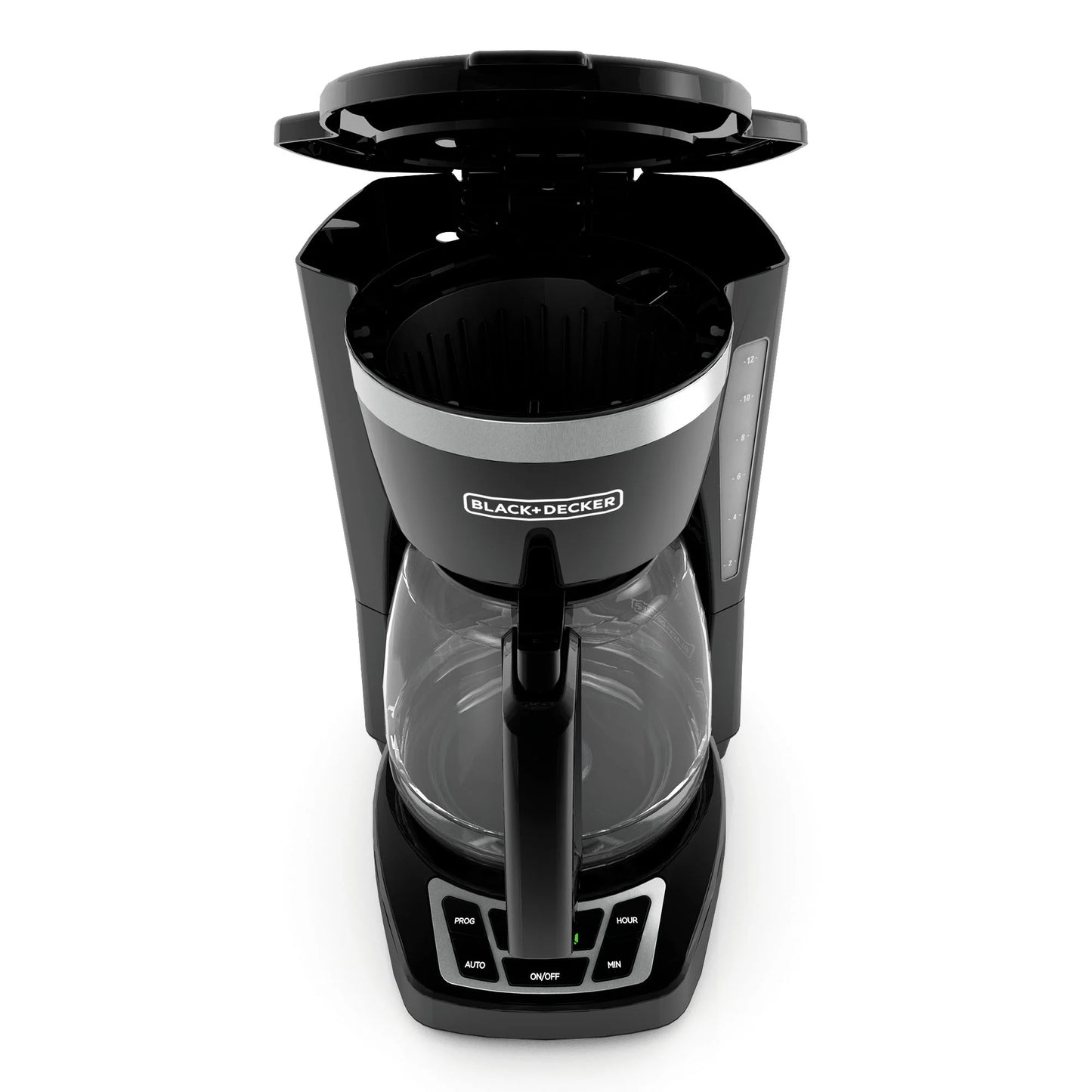 Black and Decker 12 Cup Programmable Coffee Maker in Black