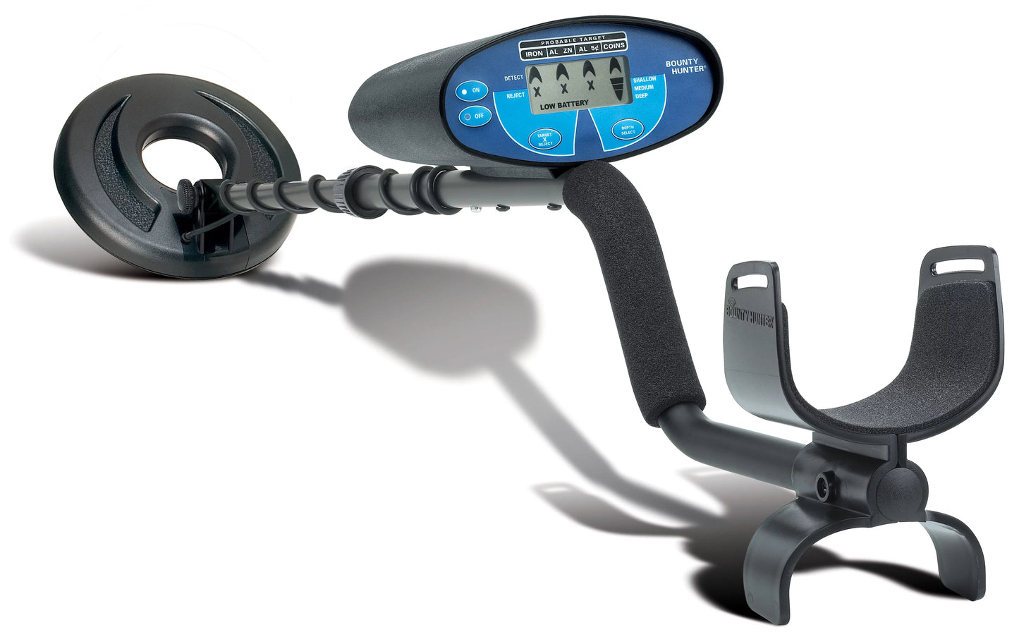 Bounty Hunter Pioneer EX Metal Detector &#8211; Digital (Black)