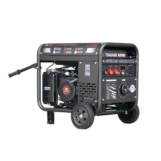 Tomahawk Power 15 HP Portable 2000 W Welding Generator with 210 Amp Stick