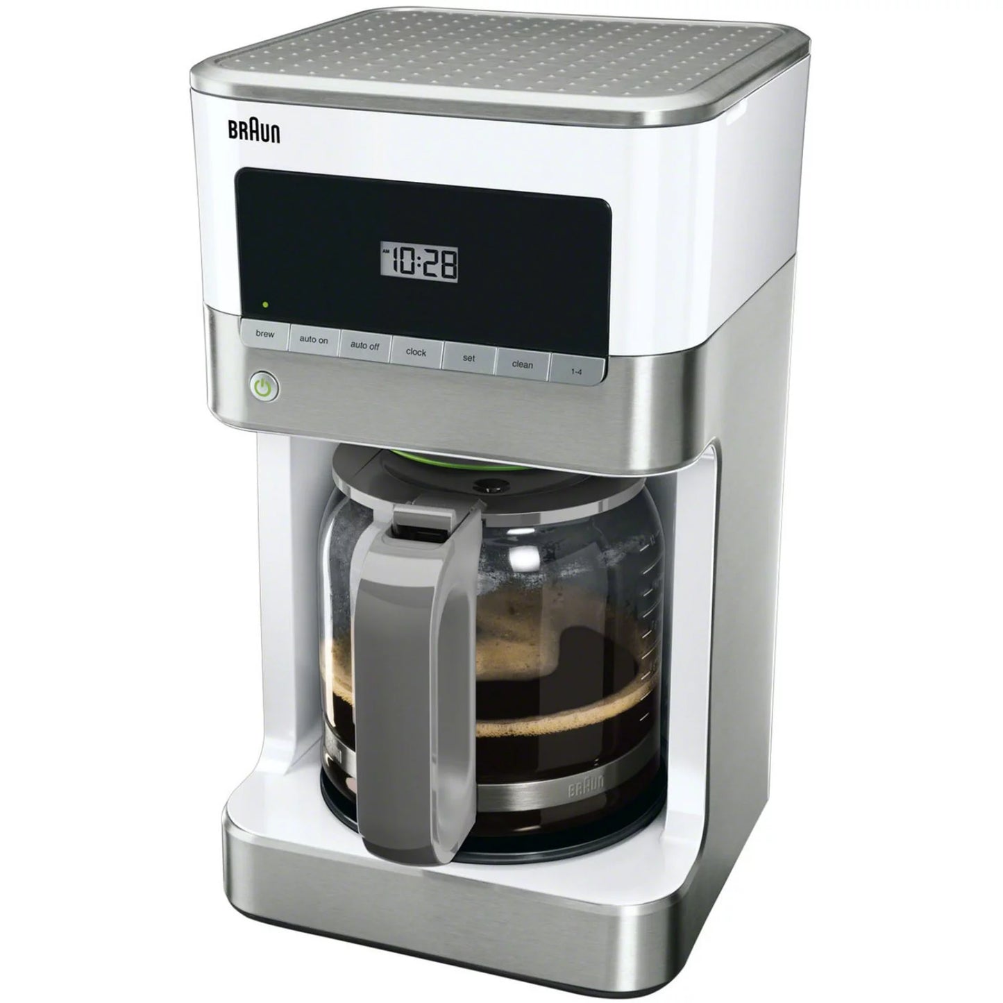 Braun New BrewSense 12 Cup Drip Coffee Maker, KF6050WH