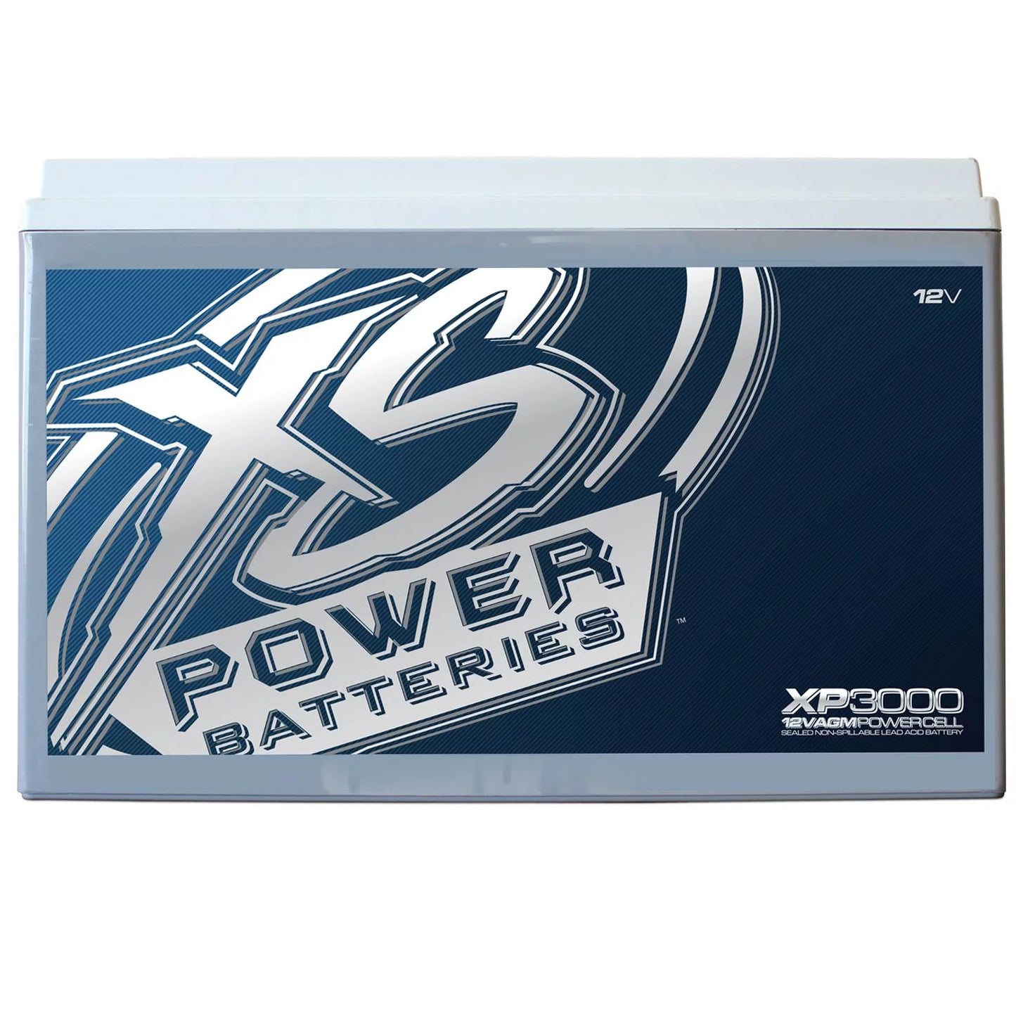 XS Power XP Series 12V BCI Group 31 AGM Car Battery with Terminal Bolt XP3000