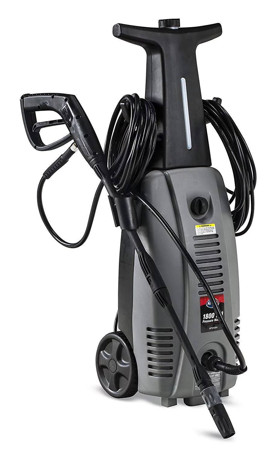 All Power 1800 PSI 1.6 GPM Electric Pressure Washer, Power Washer With Hose Reel for House, Walkway, Car and Outdoor Cleaning, APW5004