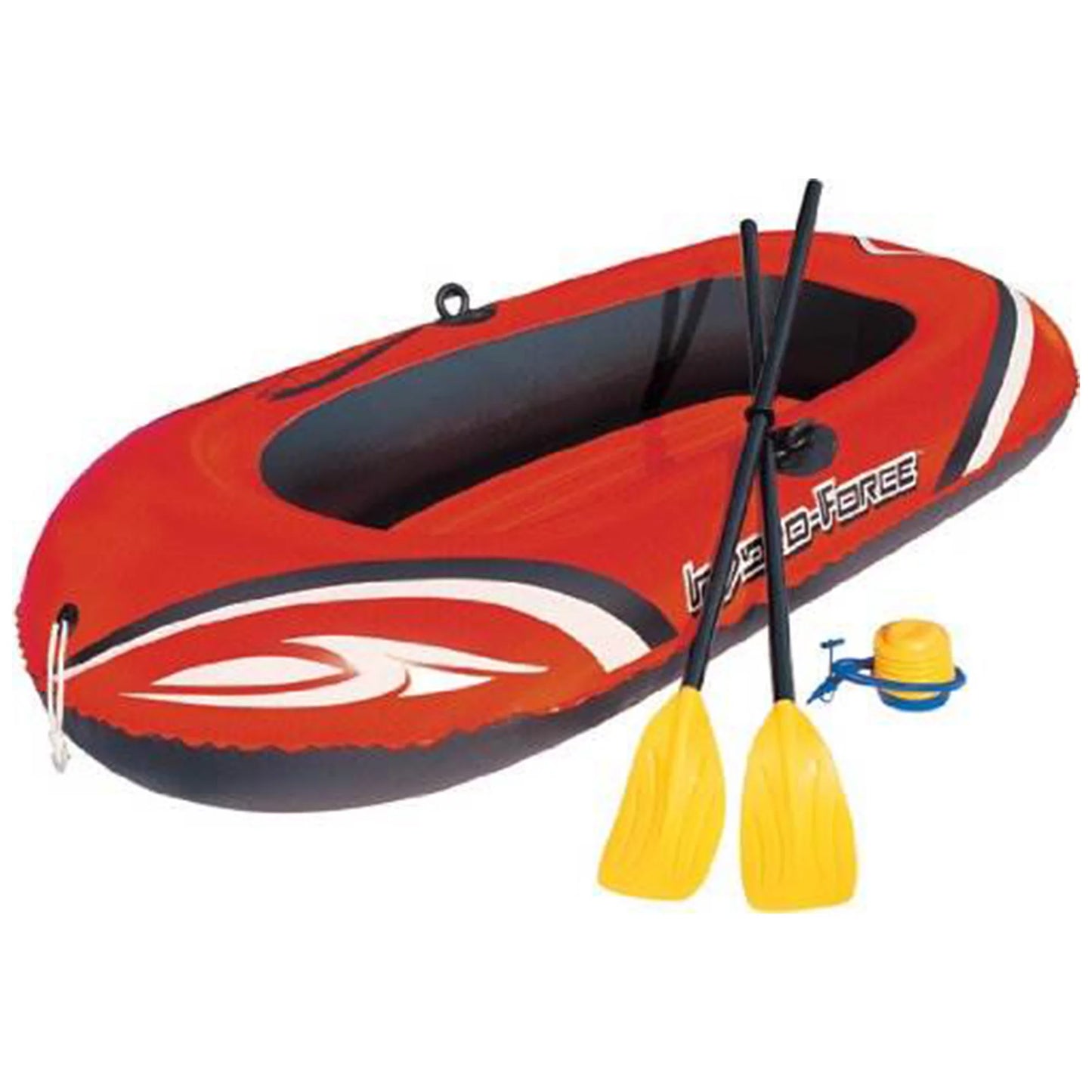 Bestway 77&#215;45 Inches HydroForce Inflatable Raft Set with Oars and Pump (6 Pack)