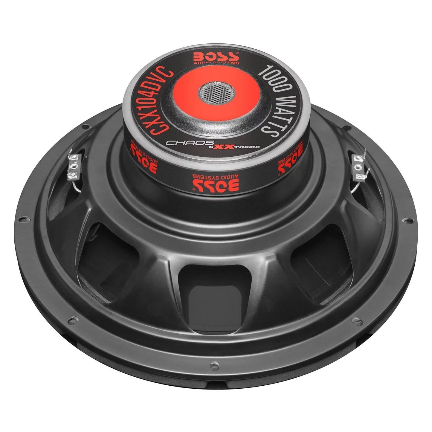 Boss Chaos Exxtreme 10&#8243; 1000W Dual Voice Coil 4 Ohm Car Audio Subwoofer (4 Pack)