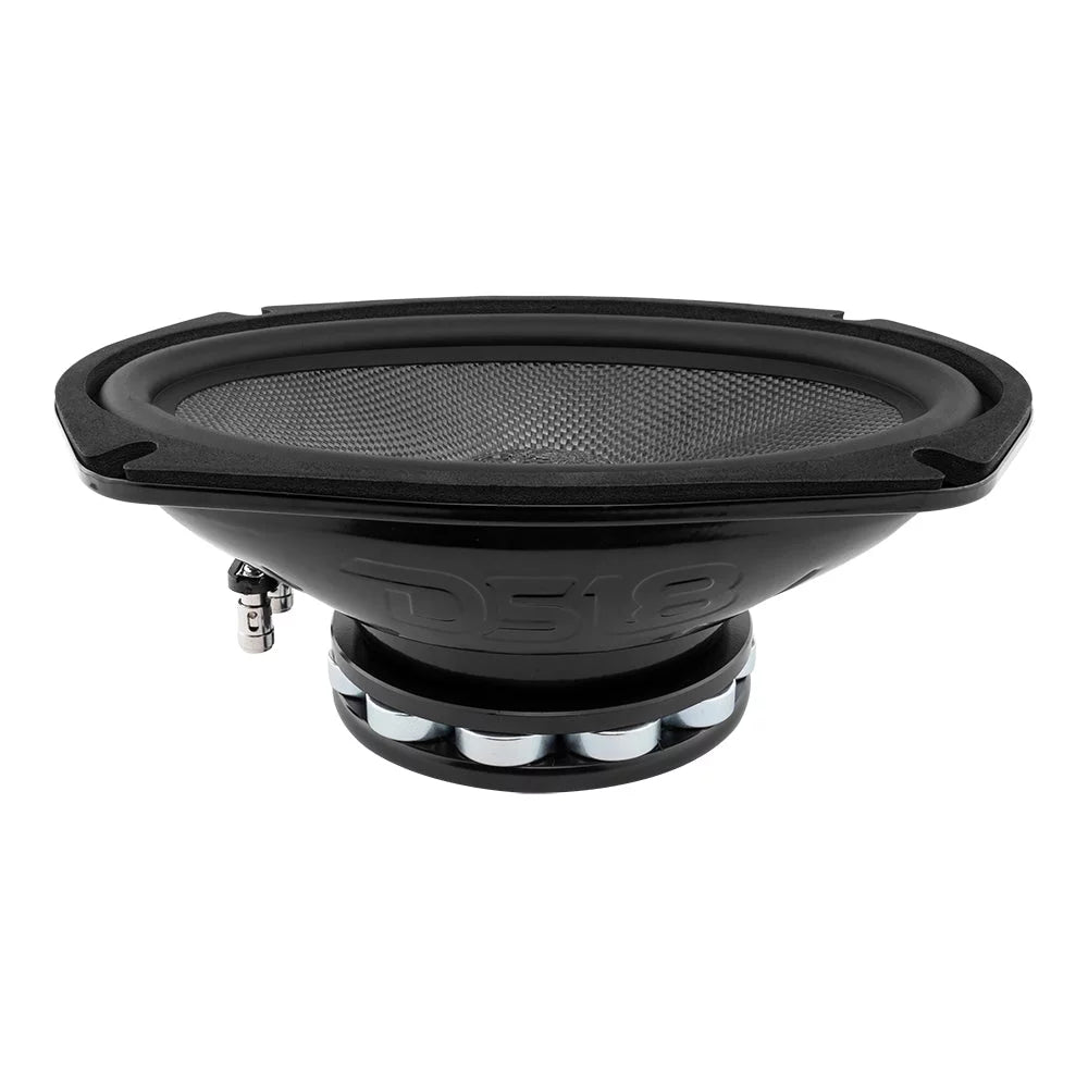 DS18 6&#215;9&#8243; Motorcycle Mid-Bass Loudspeaker Marine/Powersports 600W 4 Ohm CF69.4NR