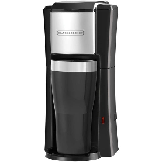 BLACK+DECKER Single Serve Coffee Maker, Black, CM618