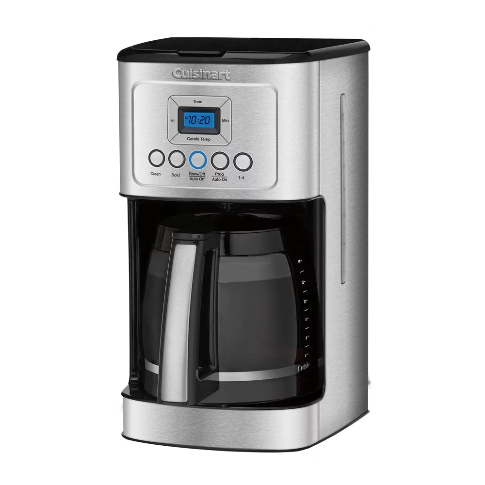 Cuisinart Perfect Temp 14-Cup Programmable Coffeemaker Stainless Steel (DCC-3200) with 1 Year Extended Warranty