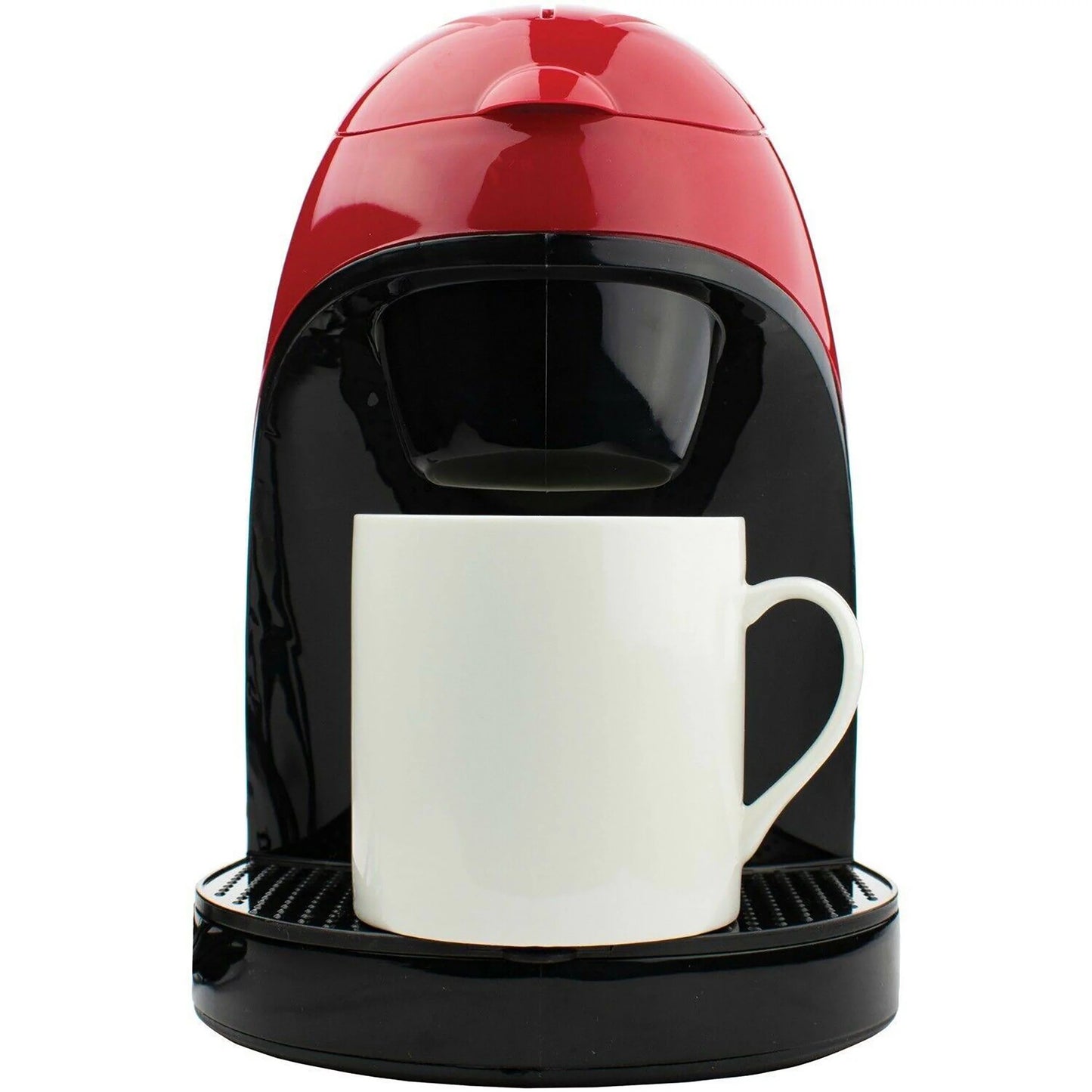 Brentwood Appliances New TS-112R Single Serve Coffee Maker with Ceramic Mug, Red