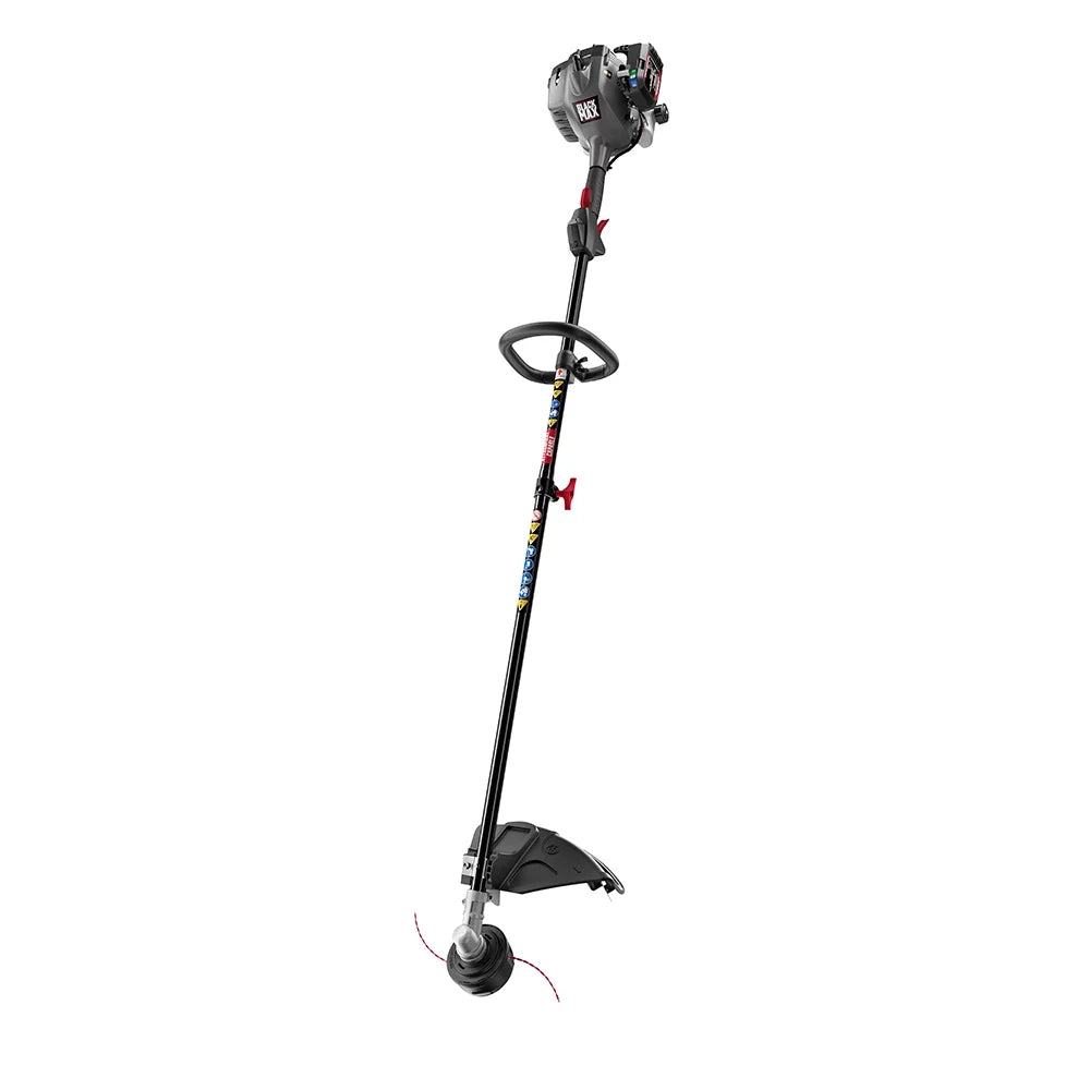 Black Max 2-Cycle 25cc Full Crank Straight Shaft Attachment Capable String Trimmer