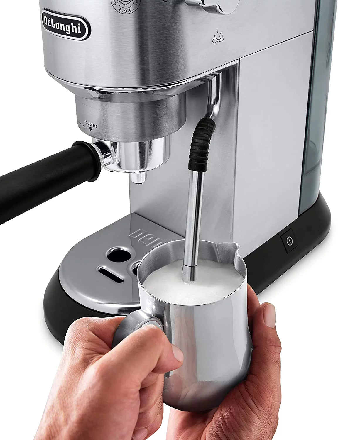 De&#8217;Longhi Dedica Arte EC885.M &#8211; Coffee machine with cappuccinatore &#8211; 15 bar &#8211; metal