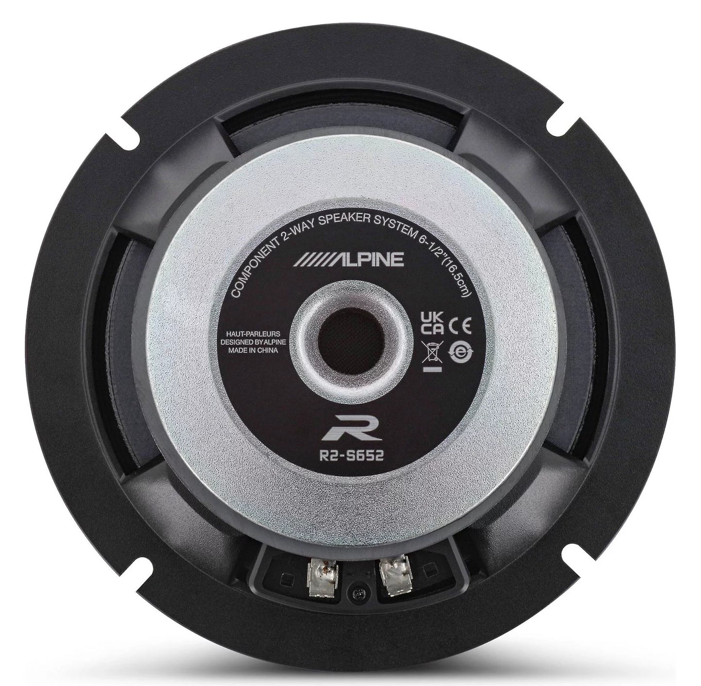 (2) Pairs Alpine R2-S652 6.5&#8243; 2-Way Component Car Audio Speakers High-Resolution