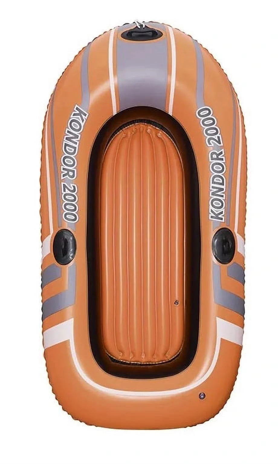 Bestway H2O GO! 6ft.5in X 45in Kondor 2000 Inflatable Orange Boat