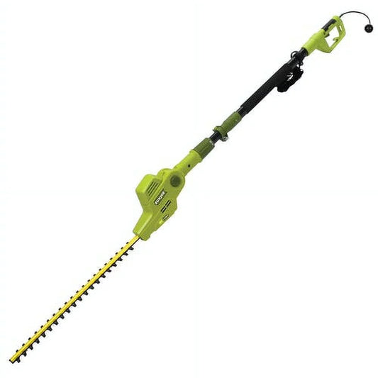 Sun Joe Electric 21-inch Telescoping Pole Hedge Trimmer, Multi-Angle Head, 4-Amp