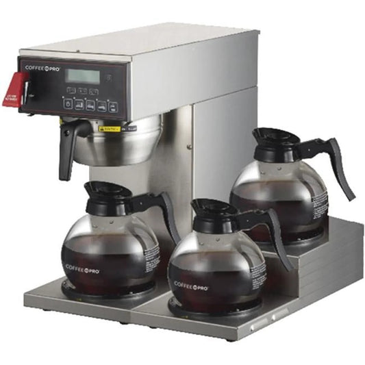 Coffee Pro CFPCP3AI 3-Burner Commercial Brewer Coffee