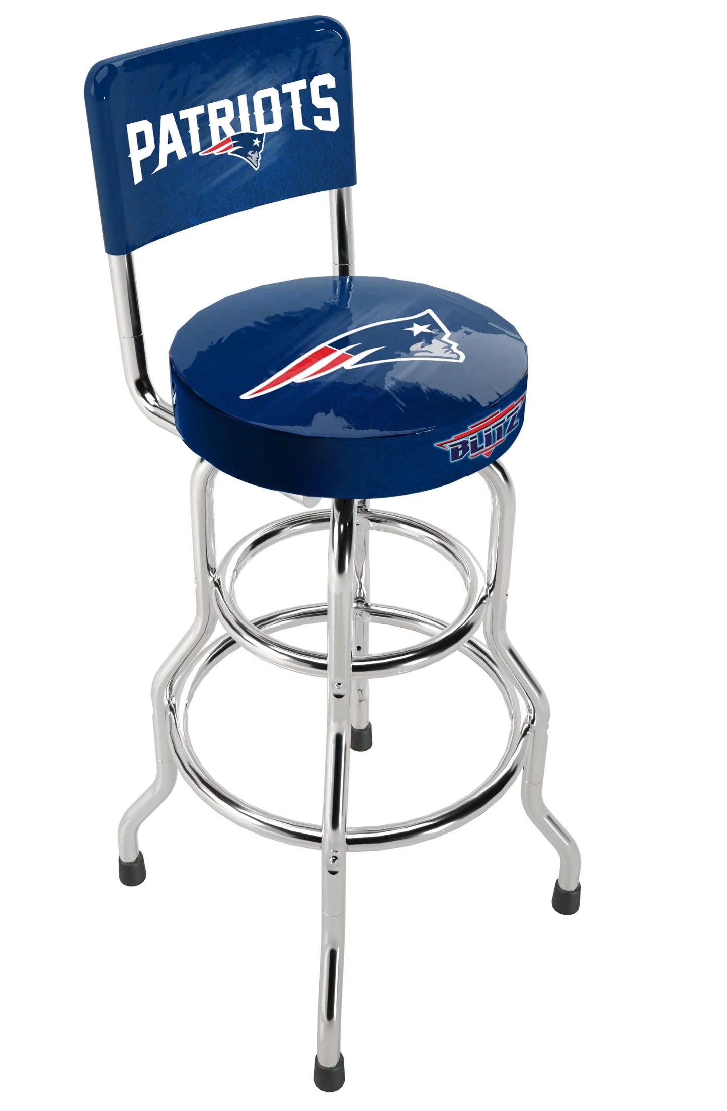 Dallas Cowboys NFL Blitz High Back Adjustable Swivel Stool, Arcade1Up