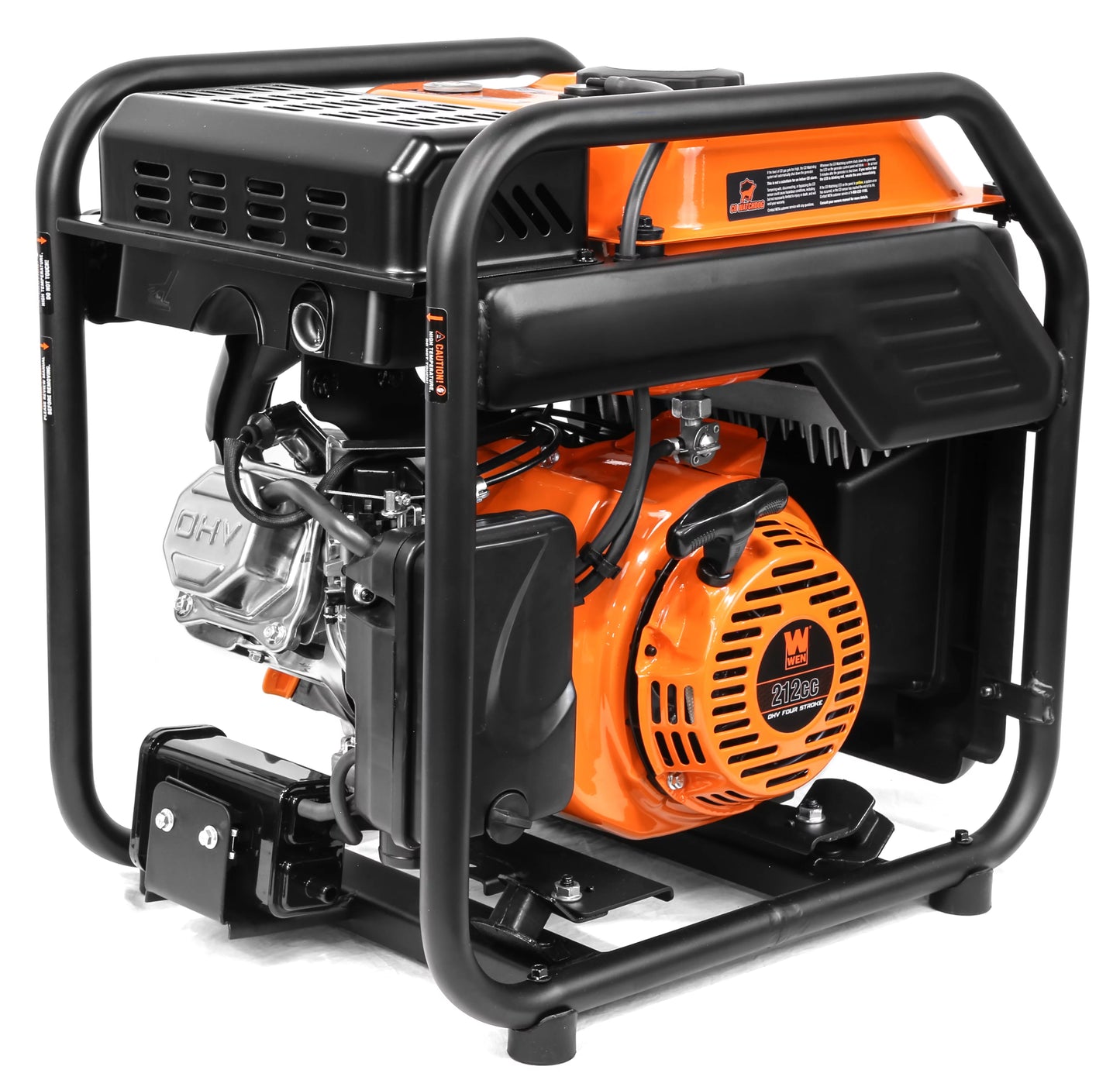 WEN 4000 Watt Gasoline Pull Cord Start Inverter Generator