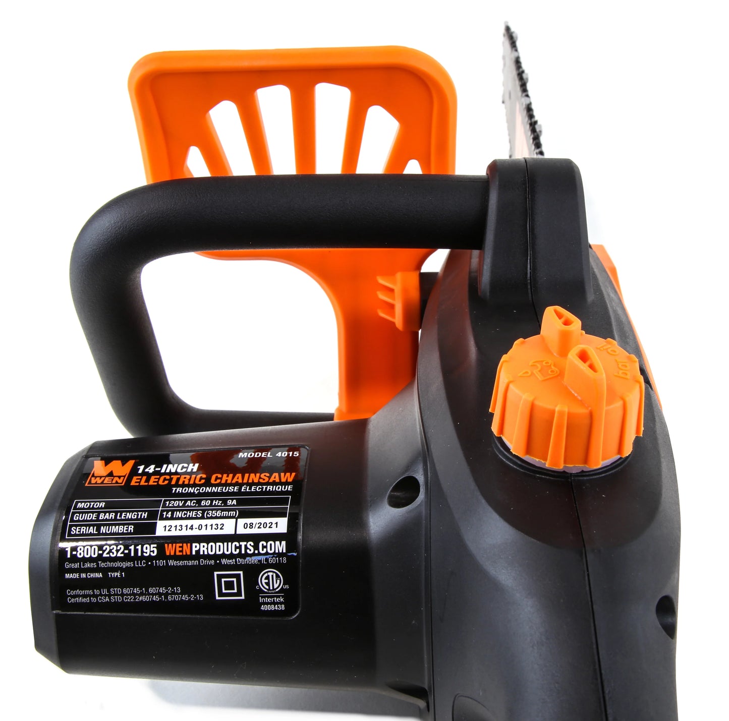 WEN 9-Amp 14-Inch Electric Chainsaw