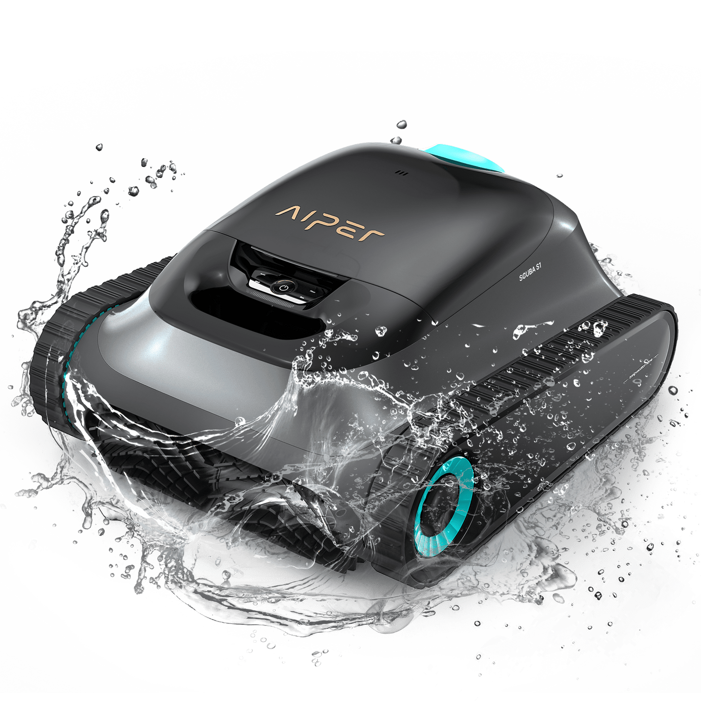 AIPER Scuba S1 Robotic Pool Vacuum Cleaner with Wall Cleaning for Inground Pools 2024 CES Award