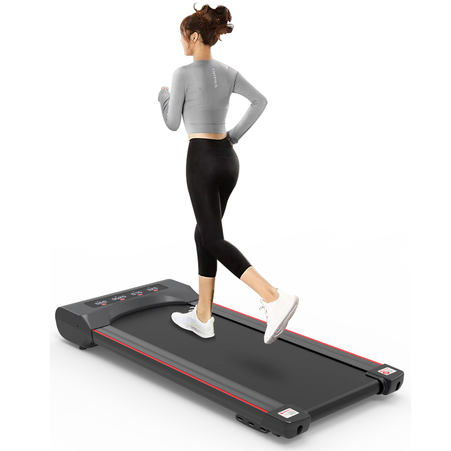 2022 Upgrade 2.5HP Folding Treadmill Running Walking Jogging Machine For Home  12 Programes LED Display Screen Easy Installation Ipad holder Cushion With Bluetooth,265lb