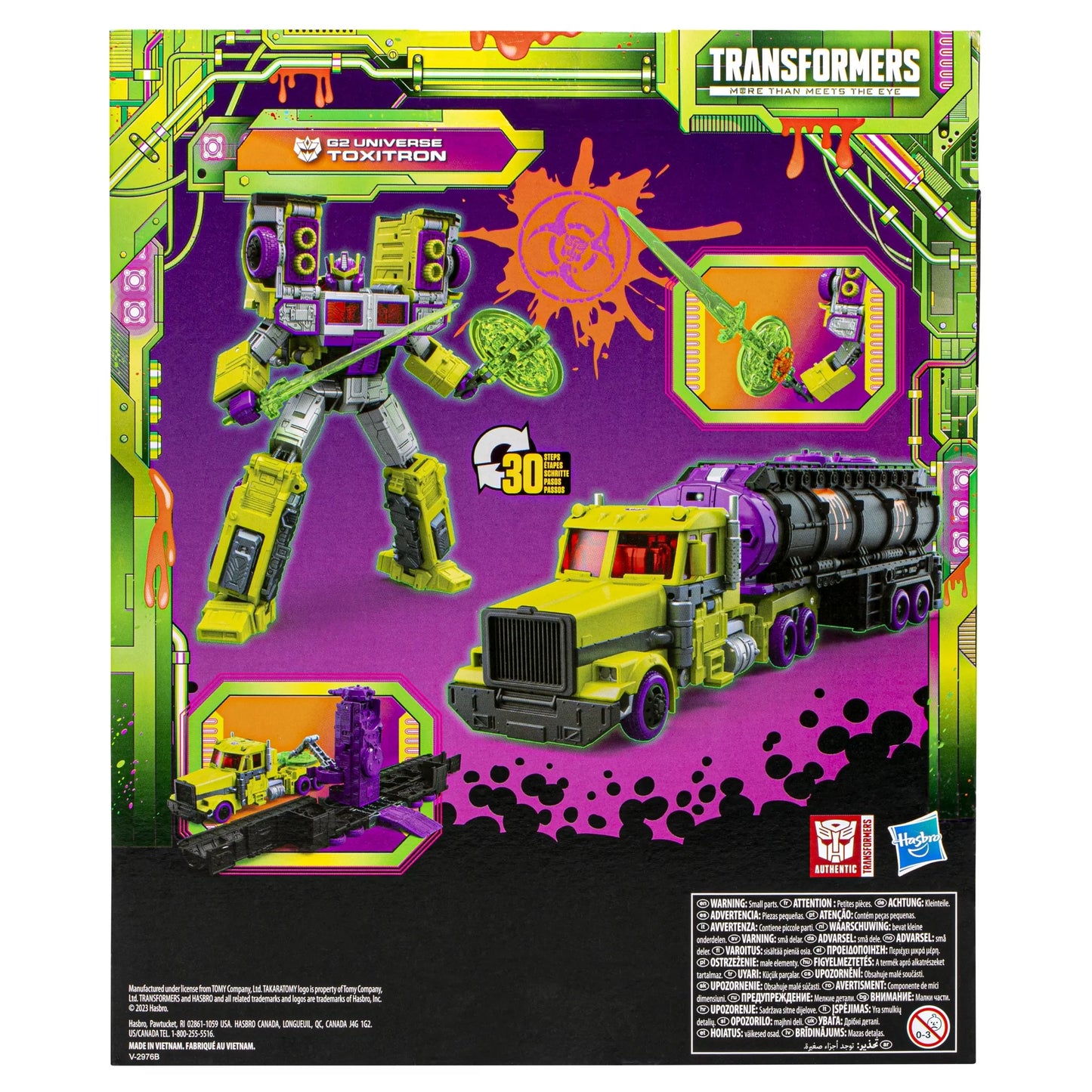 Transformers: Legacy Evolution G2 Universe Toxitron Kids Toy Action Figure for Boys and Girls Ages 8 9 10 11 12 and Up (11??), Only At Walmart