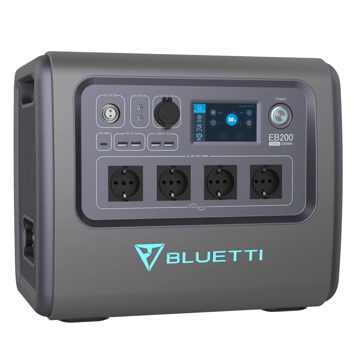 [Clearance] BLUETTI EB200 2000W Power Station Solar Generator For Hunting Camping Off-Grid