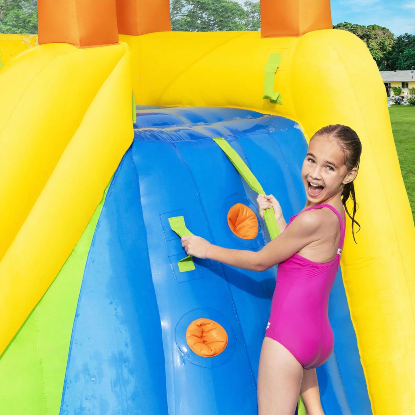 Bestway H2OGO! Mount Splashmore Kids Inflatable Water Splash Park