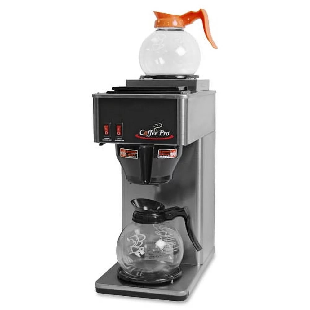 Coffee Pro CFPCP2B Coffee Makers, 14.5&#8243; Length, 14.5&#8243; Width, 8.5&#8243; Height, 17.5 lbs.