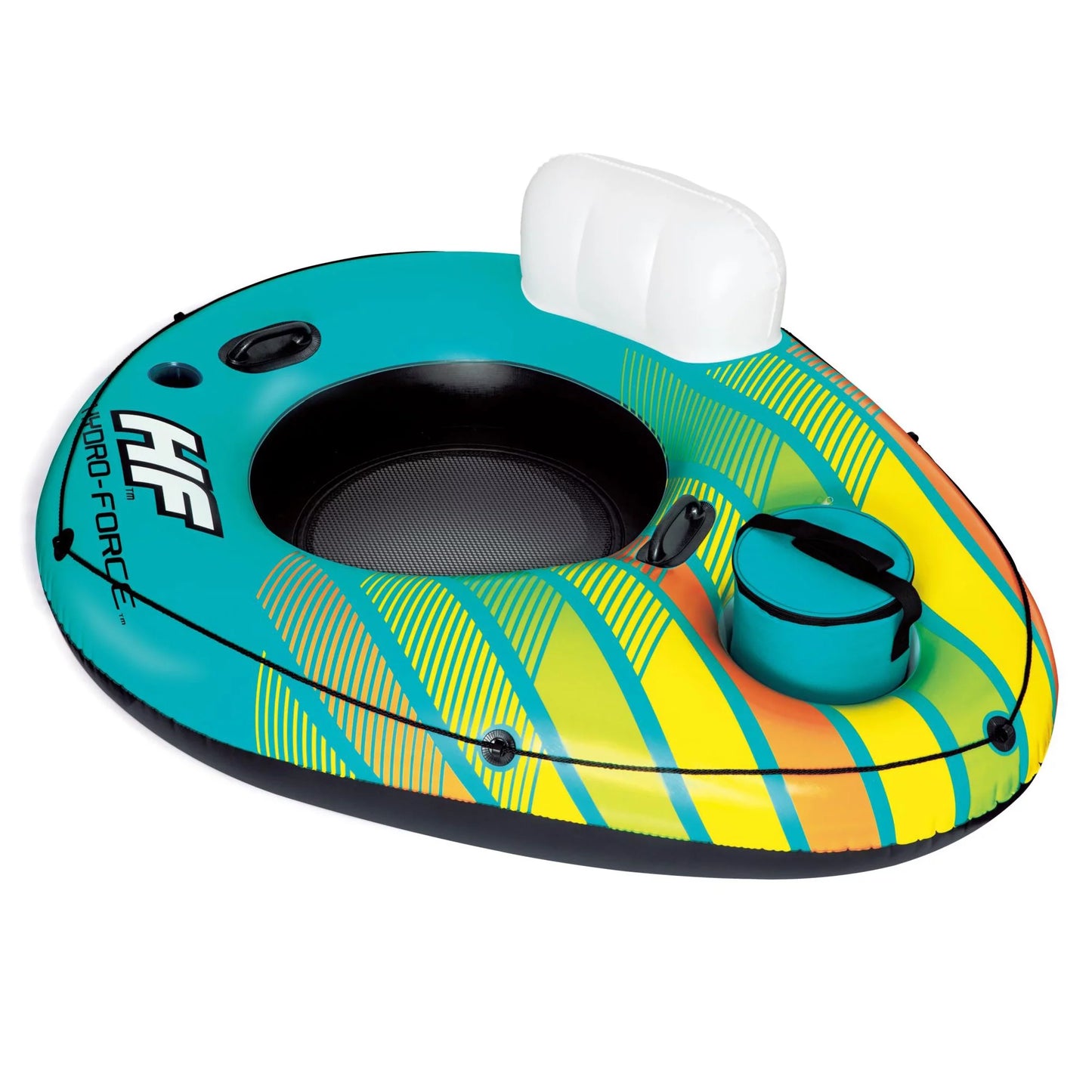 Bestway 43399E Hydro Force Alpine 1-Person River and Lake Float Tube with Removable Cooler