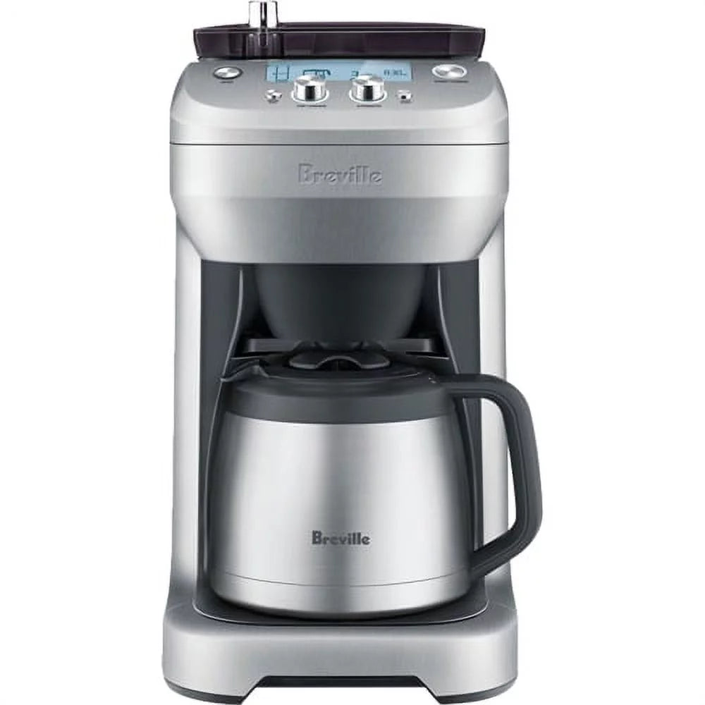 Breville &#8211; the Grind Control 12-Cup Coffee Maker &#8211; Silver