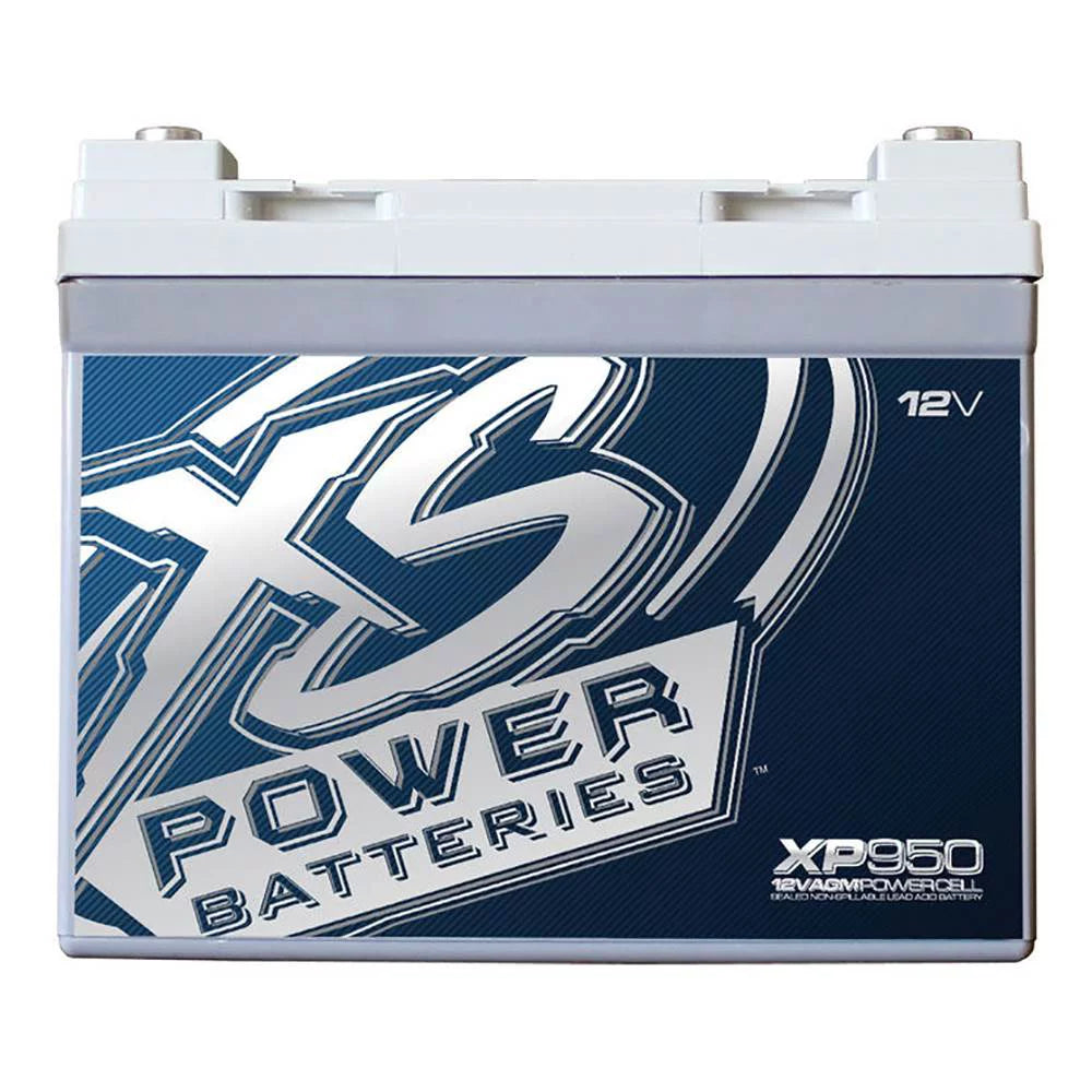 XS Power XP950 12 Volt AGM 950 Amp Power Cell Car Audio Battery with Hardware