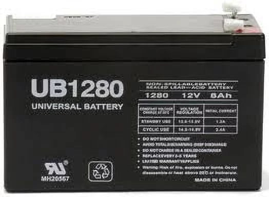 UB1280 12 Volt 8 AMP SLA/AGM Battery 2 Pack + FREE SHIPPING!