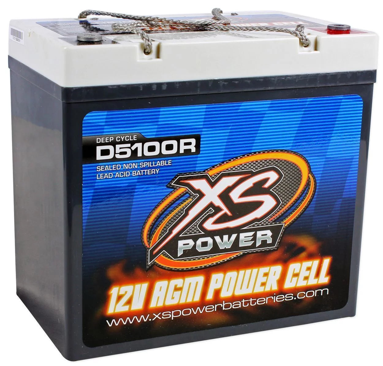 XS Power D5100R 12V Reverse Polarity 3100 Amp Sealed Powercell Car Battery