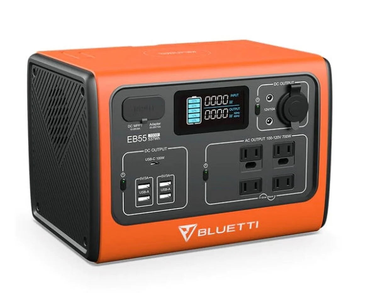 BLUETTI EB55 PORTABLE POWER STATION | 700W 537WH